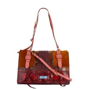 Prada Rare Python Etiquette Shoulder bag Fall 2017